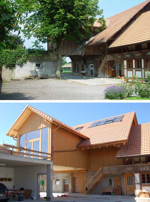Erneuerung Dach + therm. Solaranlage