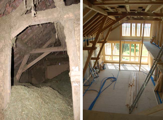 Ausbau Heubühne zu Wohnen