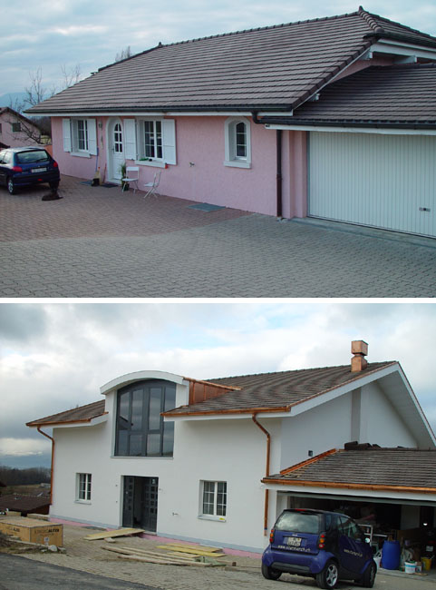 Aufstockung Villa