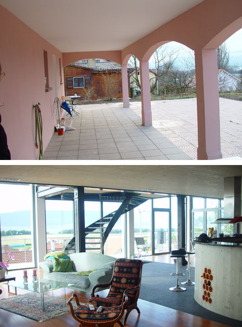 Umnutzung Terrasse zu Wohnen