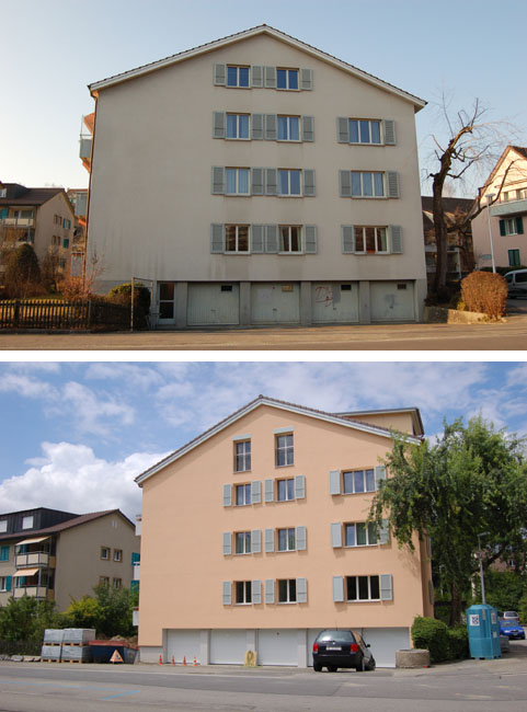 Sanierung / Isolation Gebäudehülle