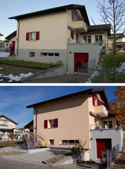 Minergiesanierung Einfamilienhaus
