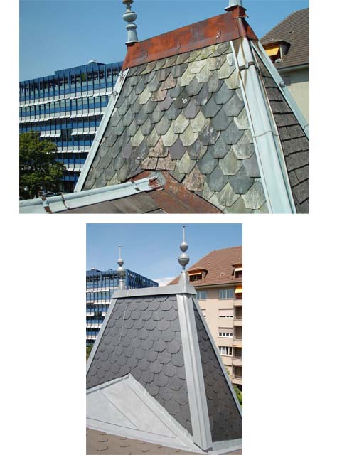 Sanierung Schieferdach
