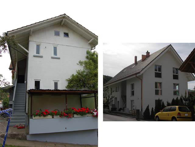 Sanierung und Anbau Mehrfamilienhaus